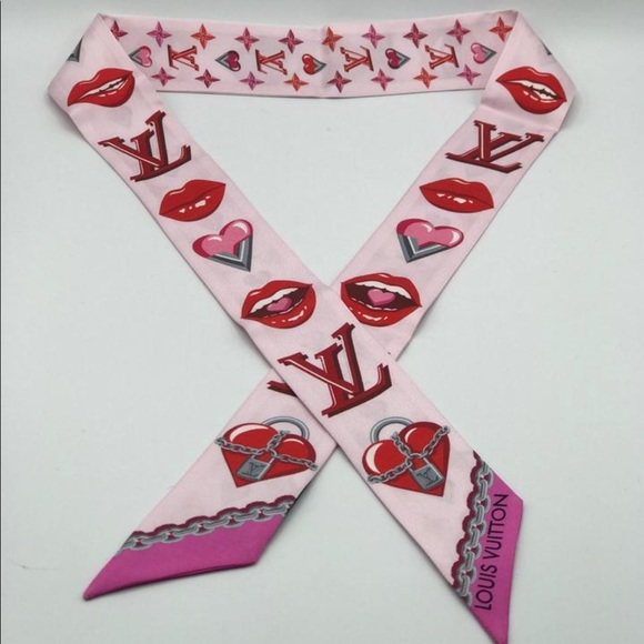 Louis Vuitton Lucky Bb Bandeau Neckerchief Twilly - Picture 2 of 8
